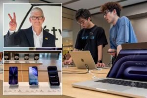 Apple revenue, profits beat expectations on iPhone, Mac sales as Tim Cook era nears end